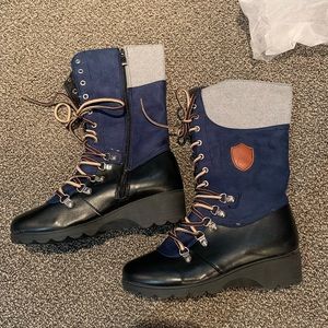 NEW Blue Light Boots, womens footwear